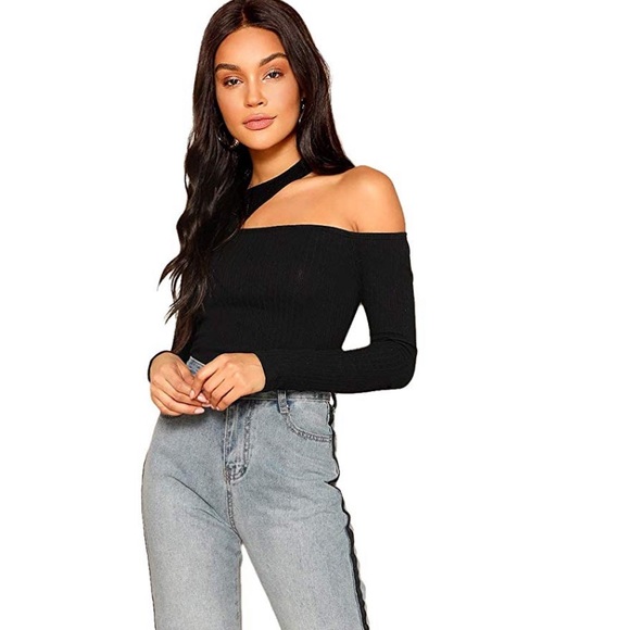 Brand new black long sleeve top - Picture 3 of 3